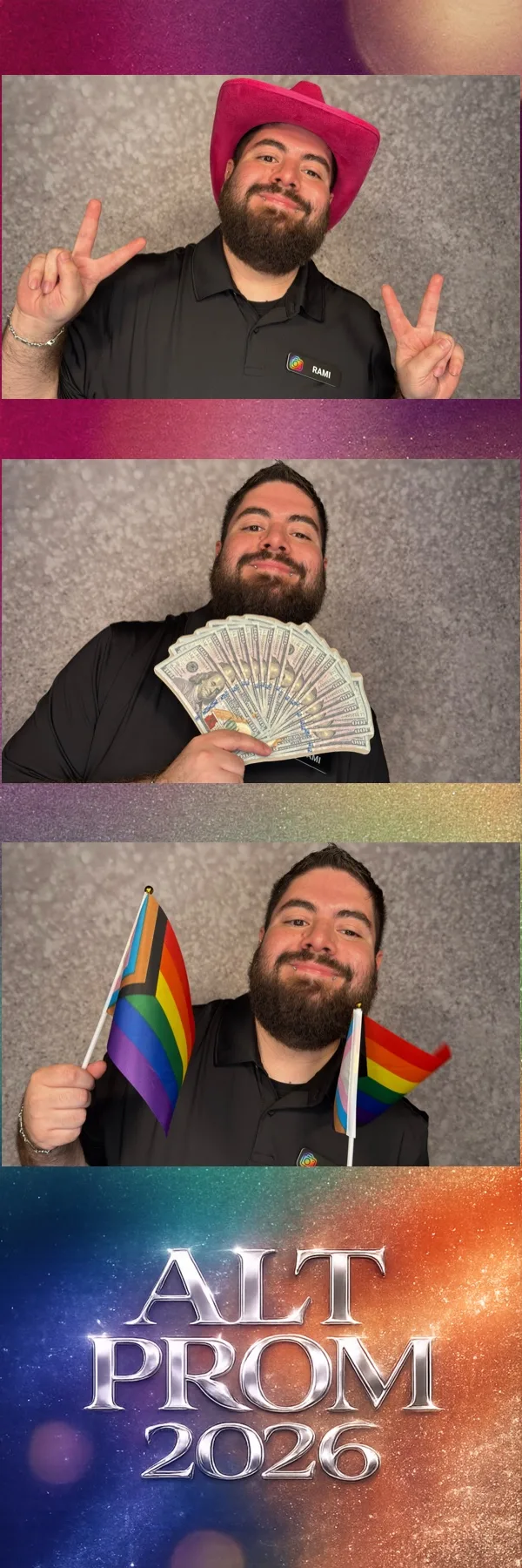 ATX Photo Booth at an Austin event