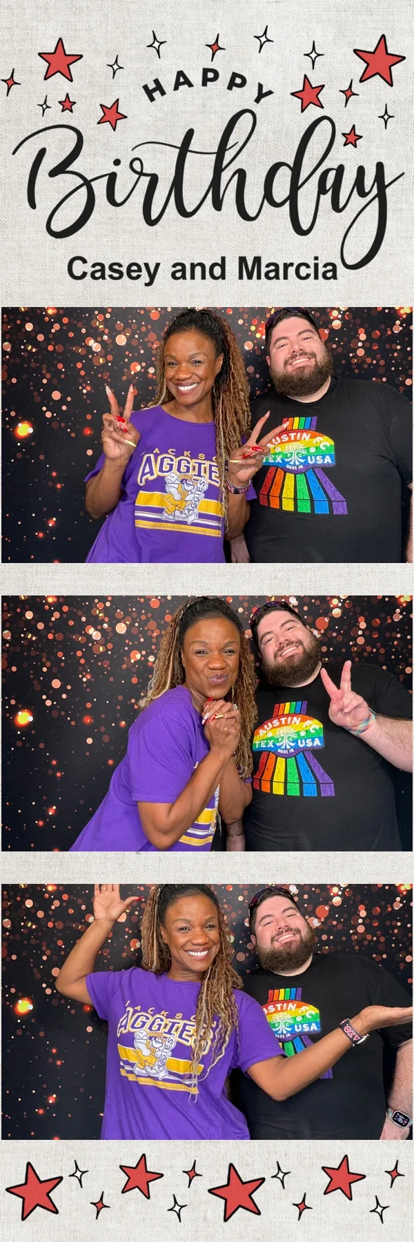 ATX Photo Booth at an Austin event