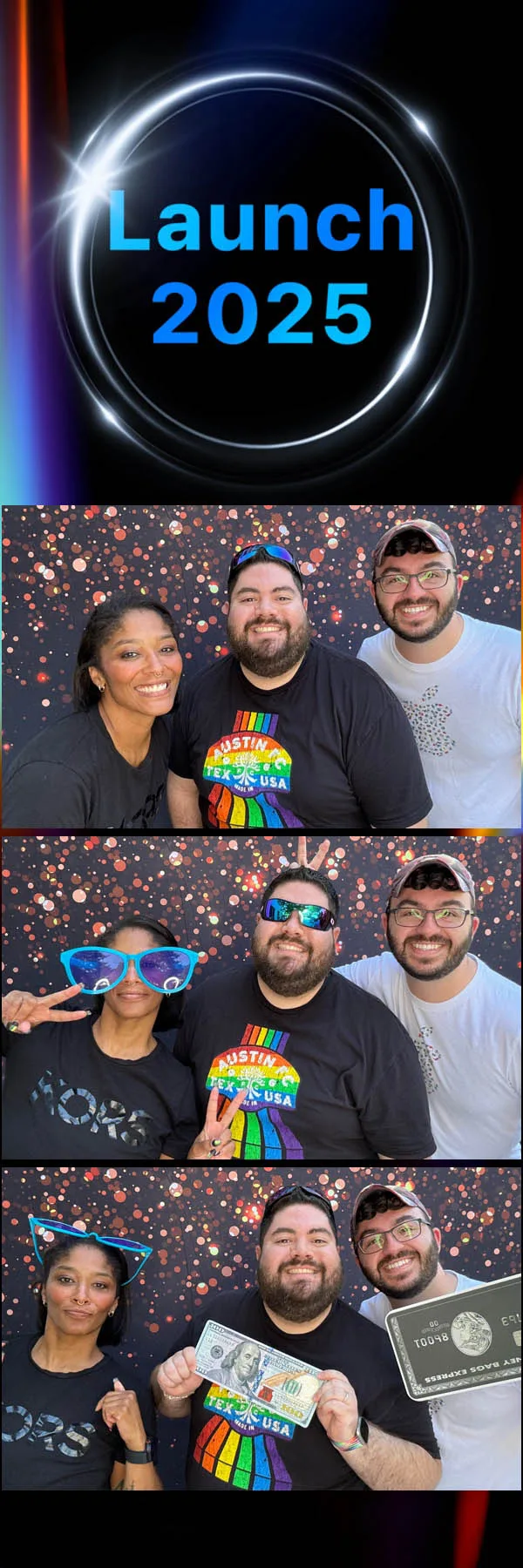 ATX Photo Booth at an Austin event