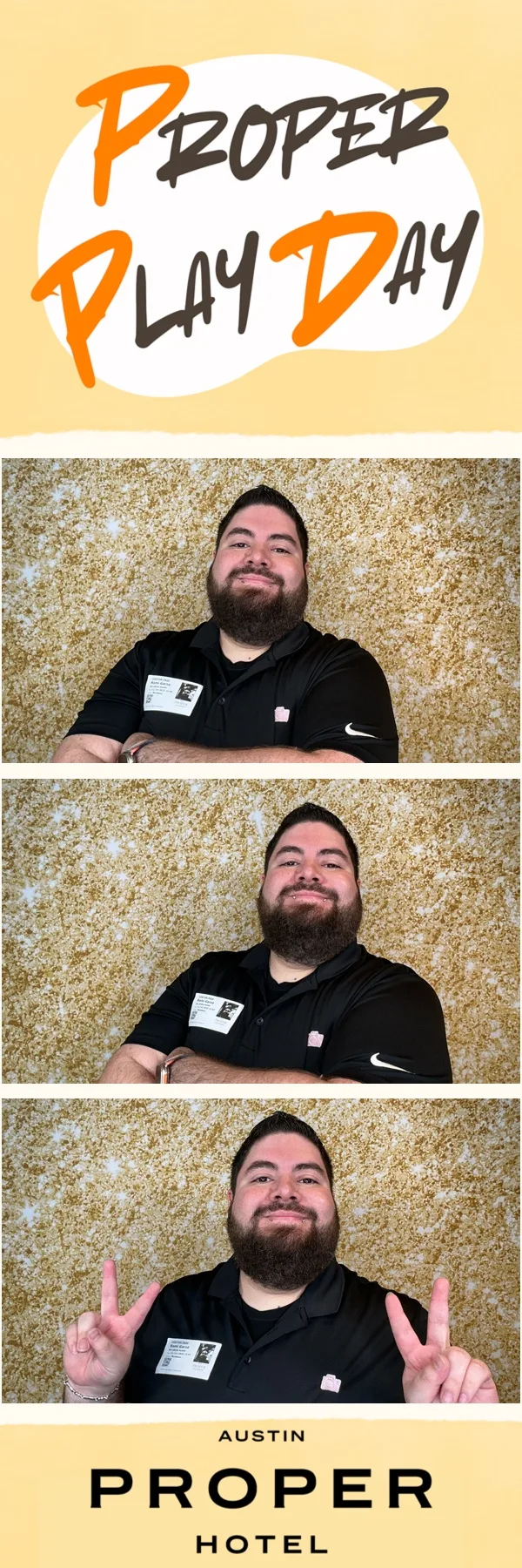 ATX Photo Booth at an Austin event
